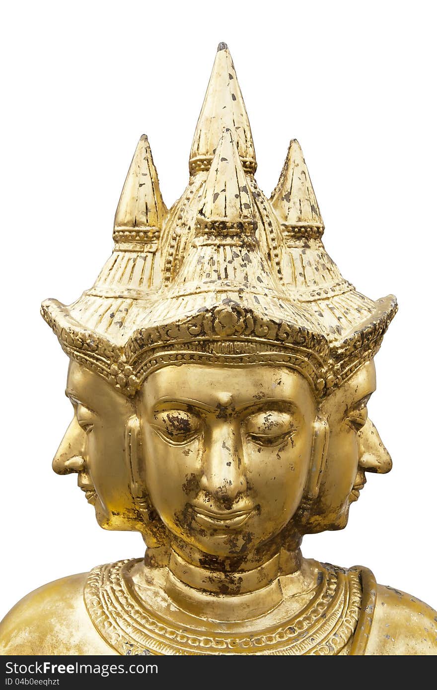 Golden Buddha bhanma