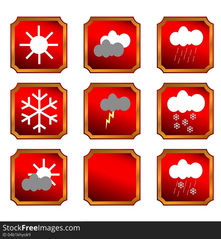 Weather Buttons