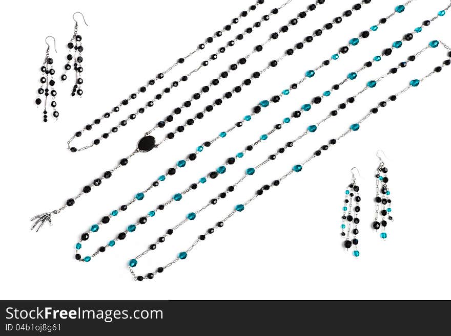 Bead Necklaces And Earrings