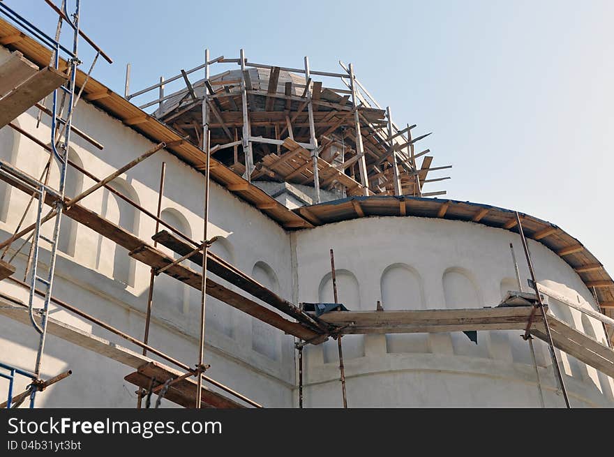 Church site construction