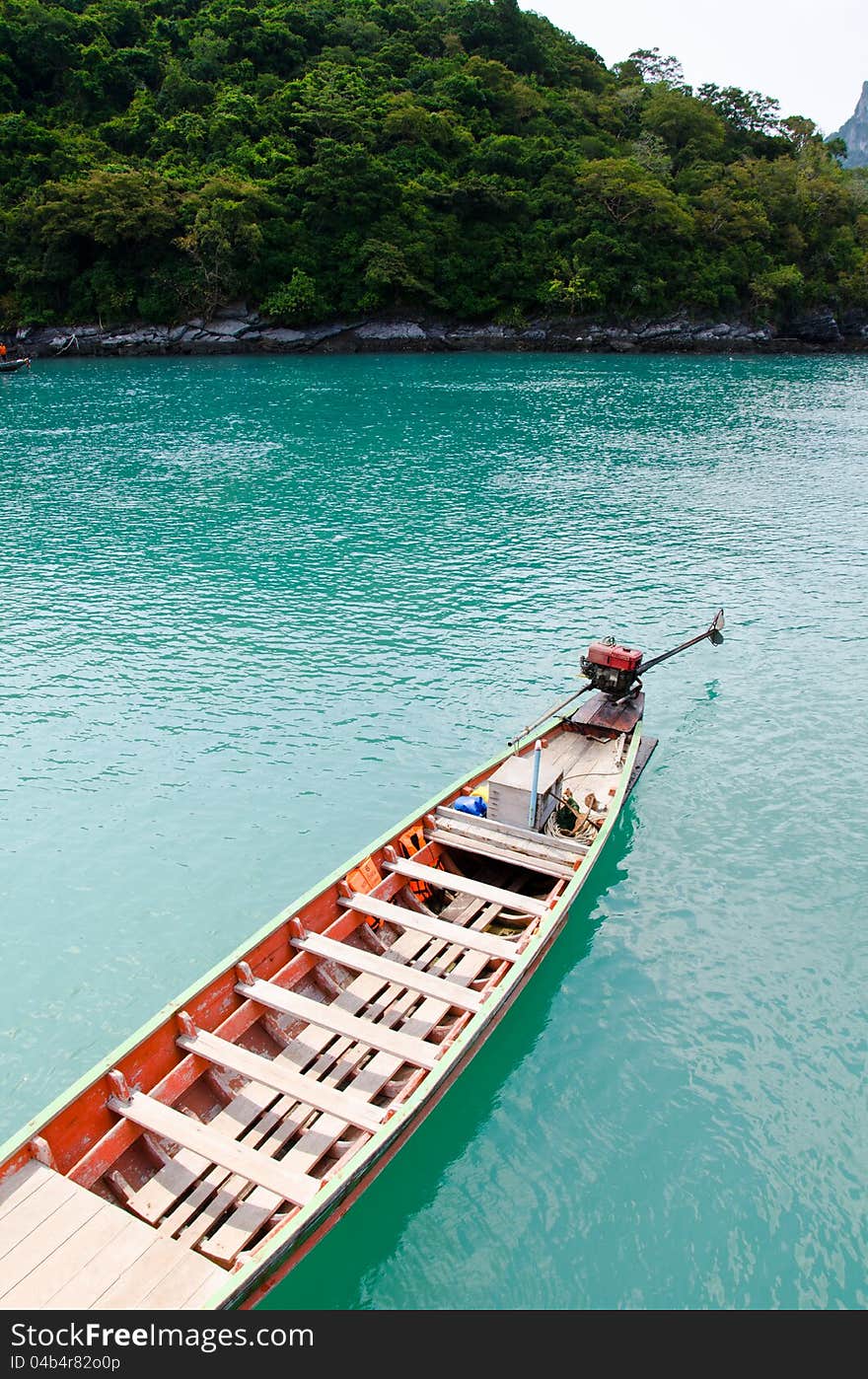 Long-tailed boat