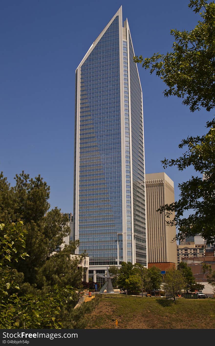 Charlotte North Carolina Skyline