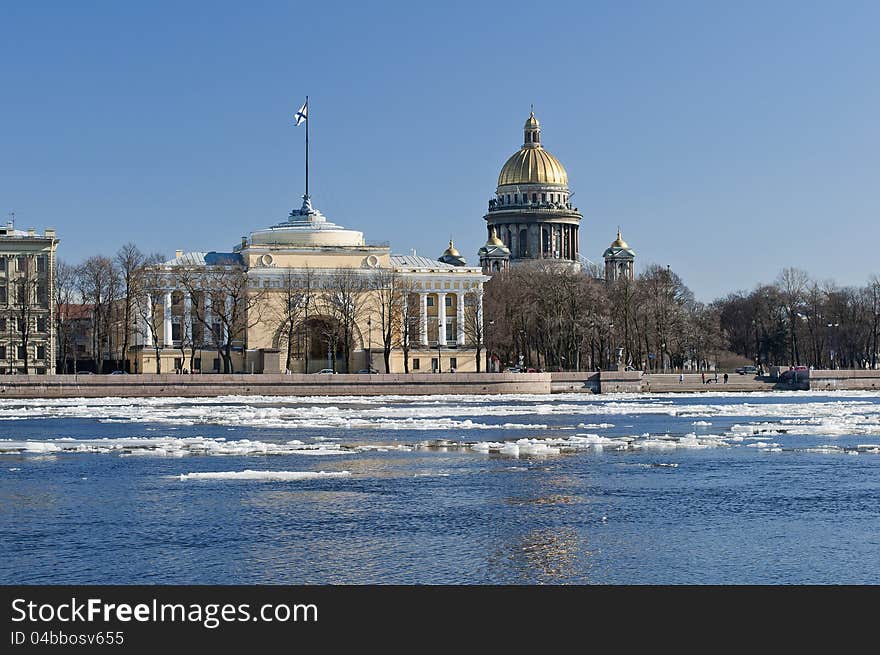 View of St. Isaac s Cathedral and Neva