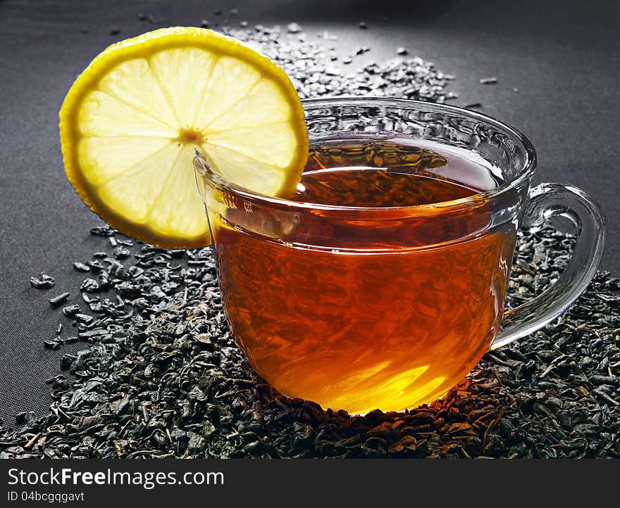 Cup Of Tea With Lemon