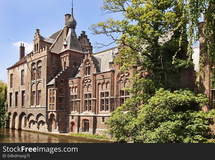 Old house in Gent, Belgium