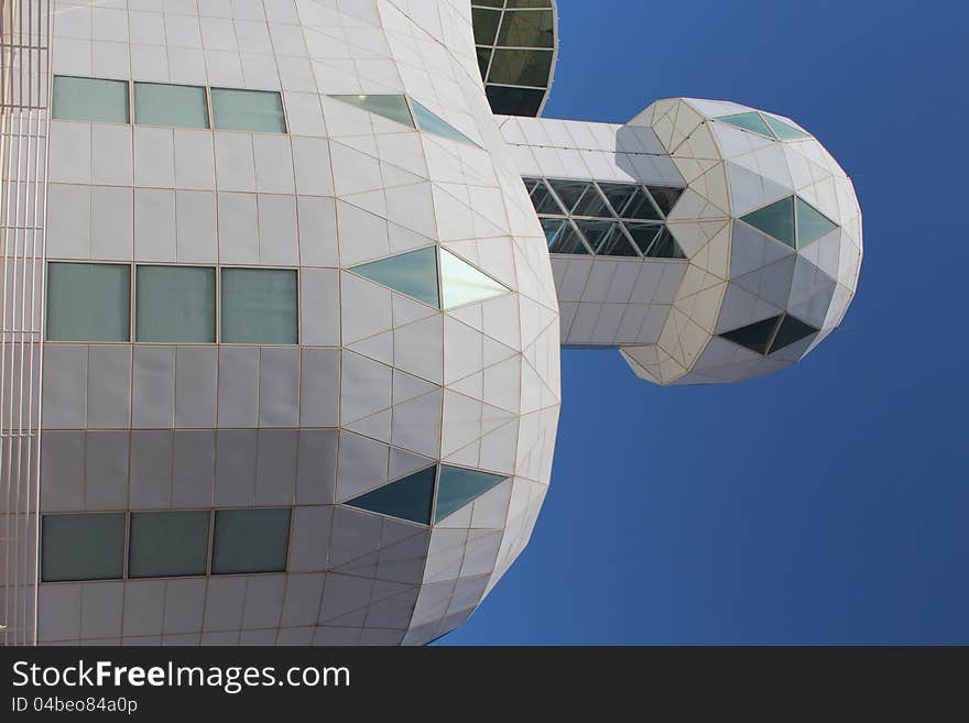 Futuristic structure of biosphere 2 building near Tucson Arizona. Futuristic structure of biosphere 2 building near Tucson Arizona.