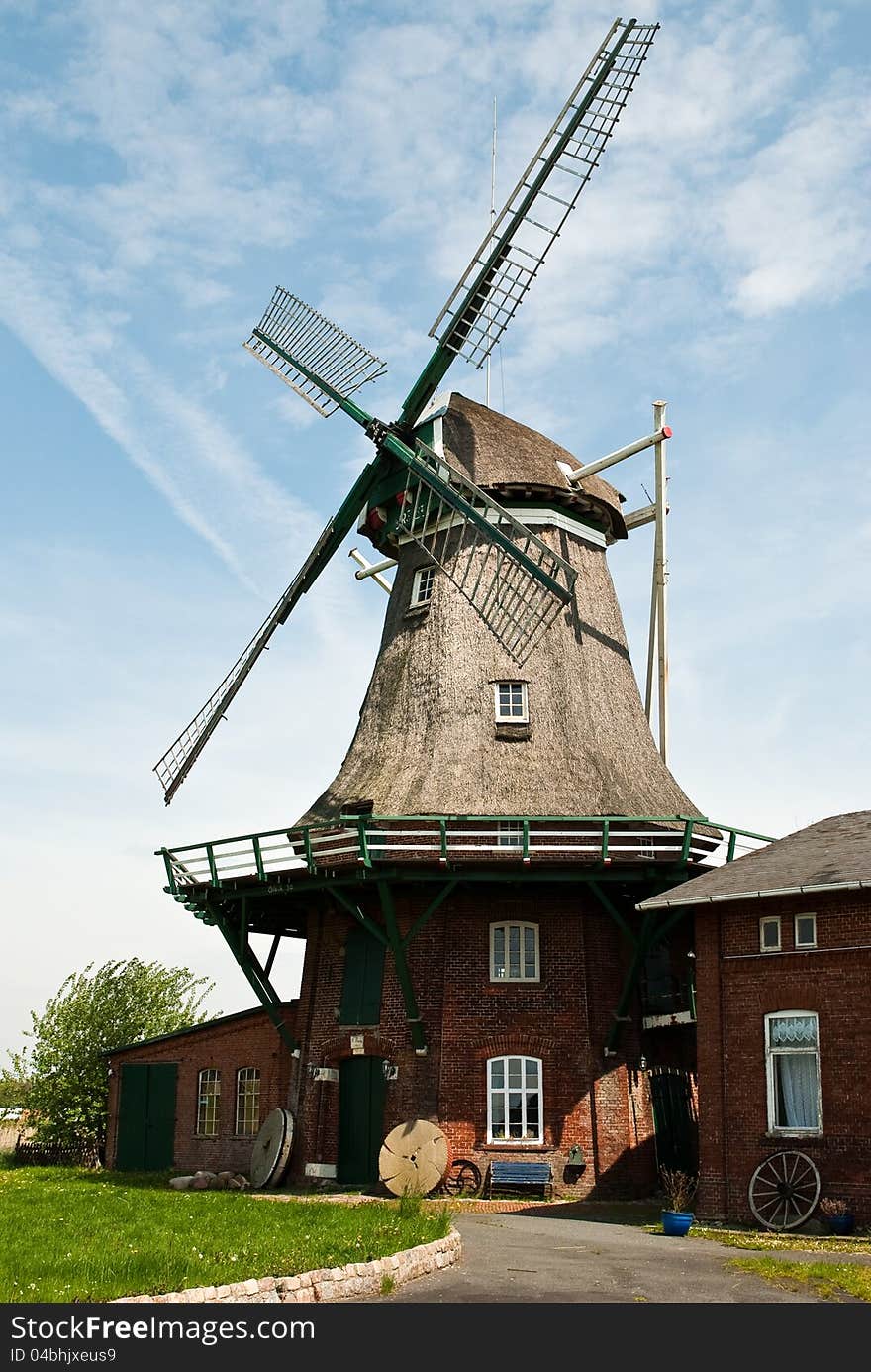 Old Windmill in Northern Germany