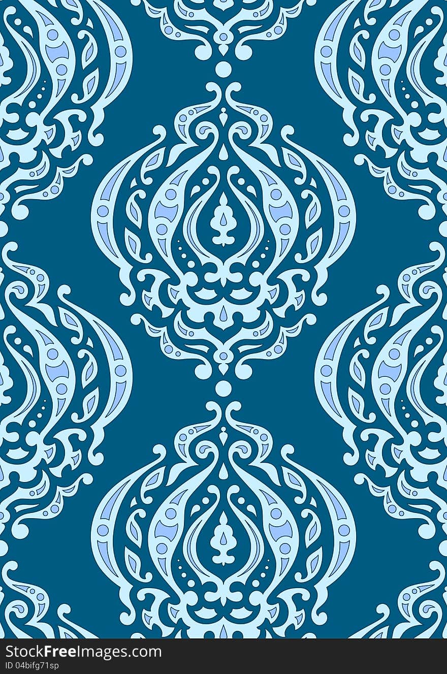 Vector seamless background with pattern. Vector seamless background with pattern.