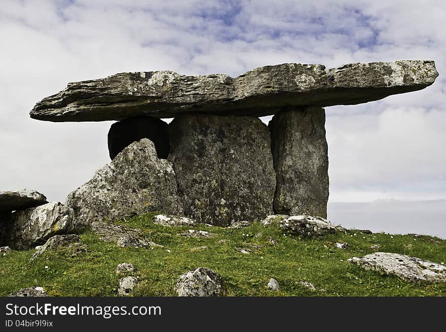 Stone Cairn Burren Ireland