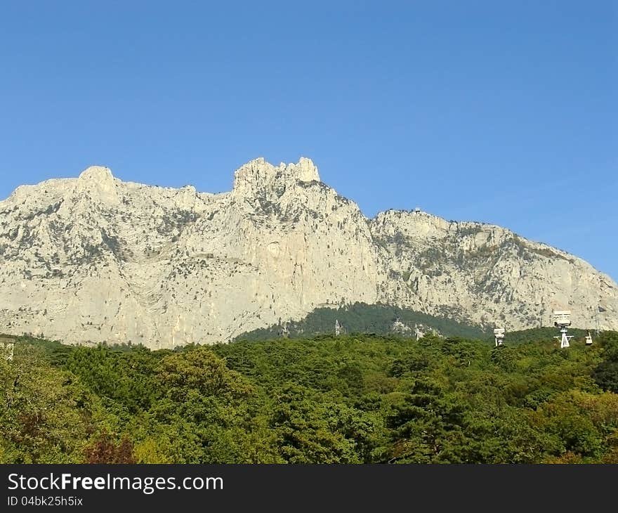 Mountain landscape.