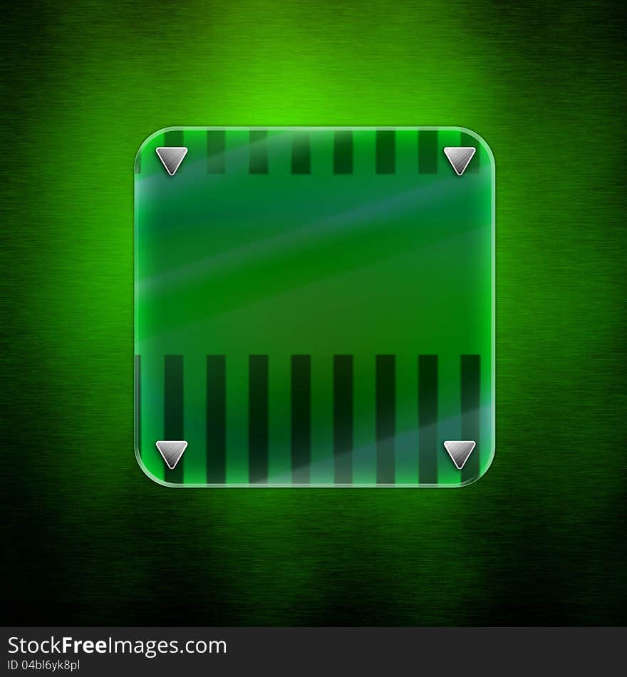 Abstract Green Background. luxury illumination glass