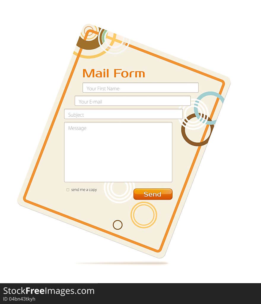 Vector contact form