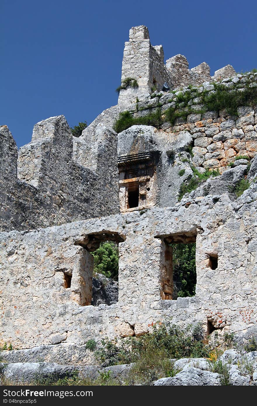 Simena Castle Building