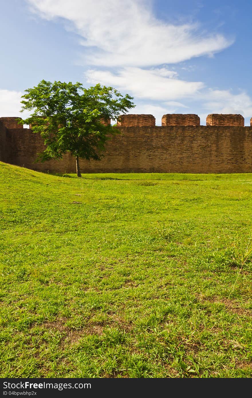 Ancient Laterite Wall