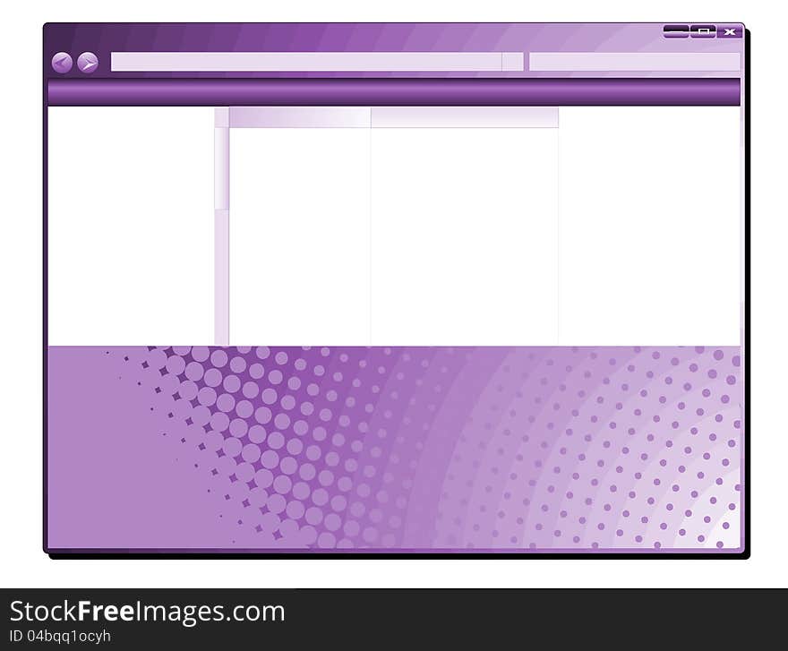 Abstract purple design explorer for windows system. Abstract purple design explorer for windows system