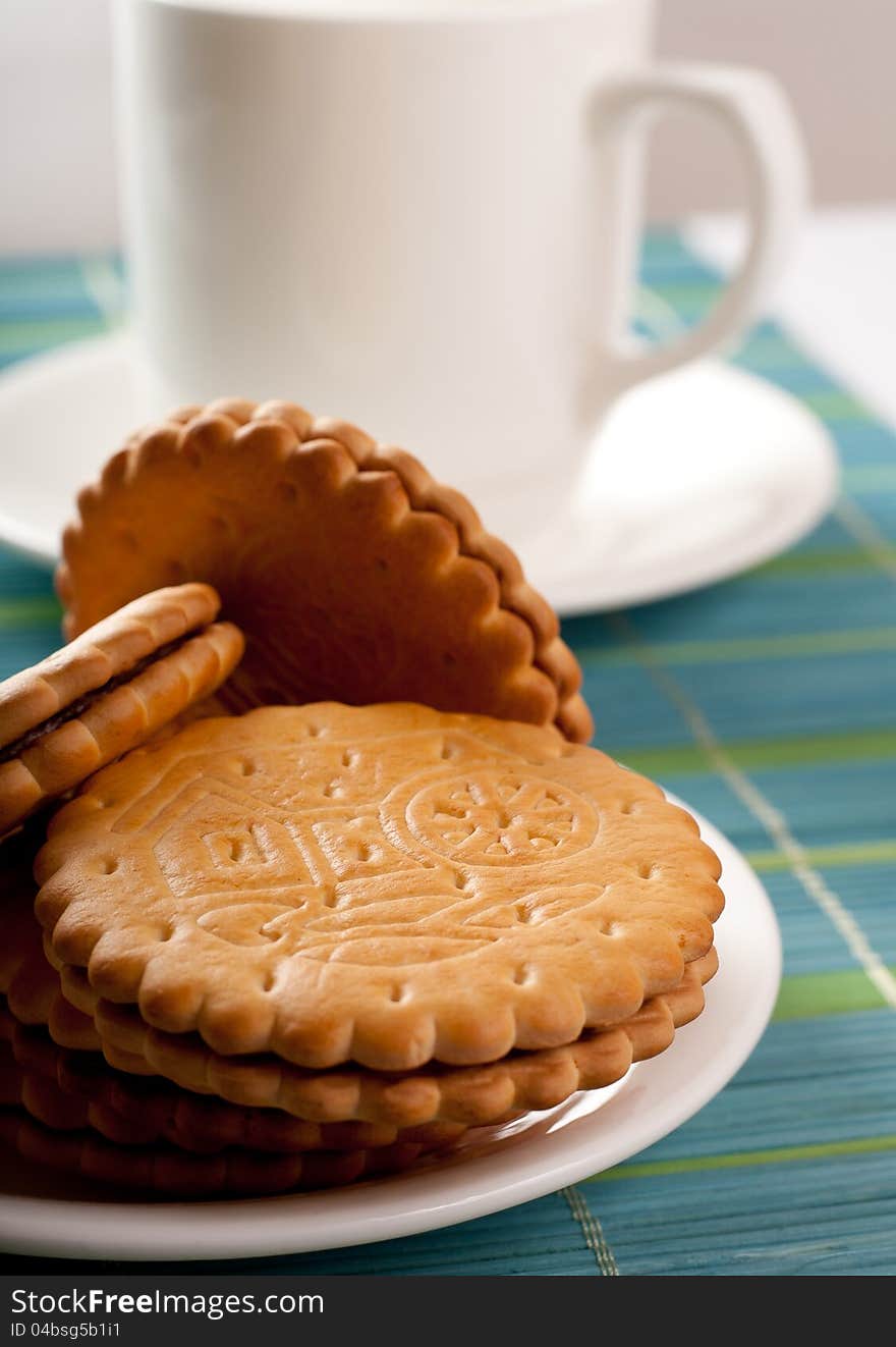 Coffeebreak  with cookies