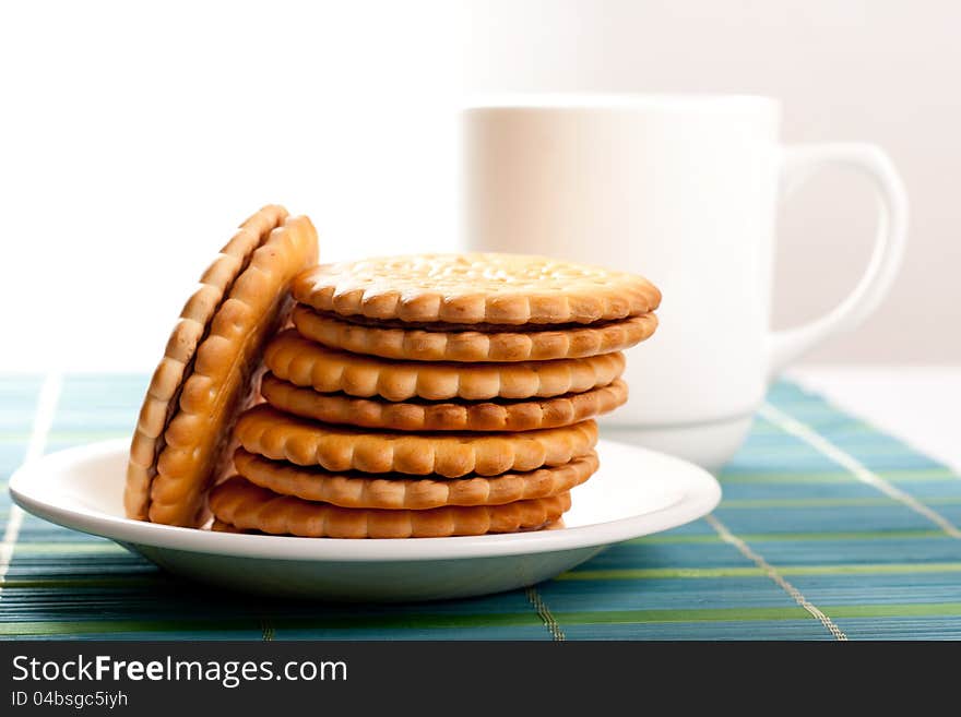 Coffeebreak  With Cookies