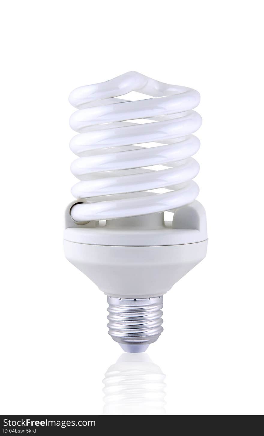 Compact Fluorescent Spiral Lightbulb