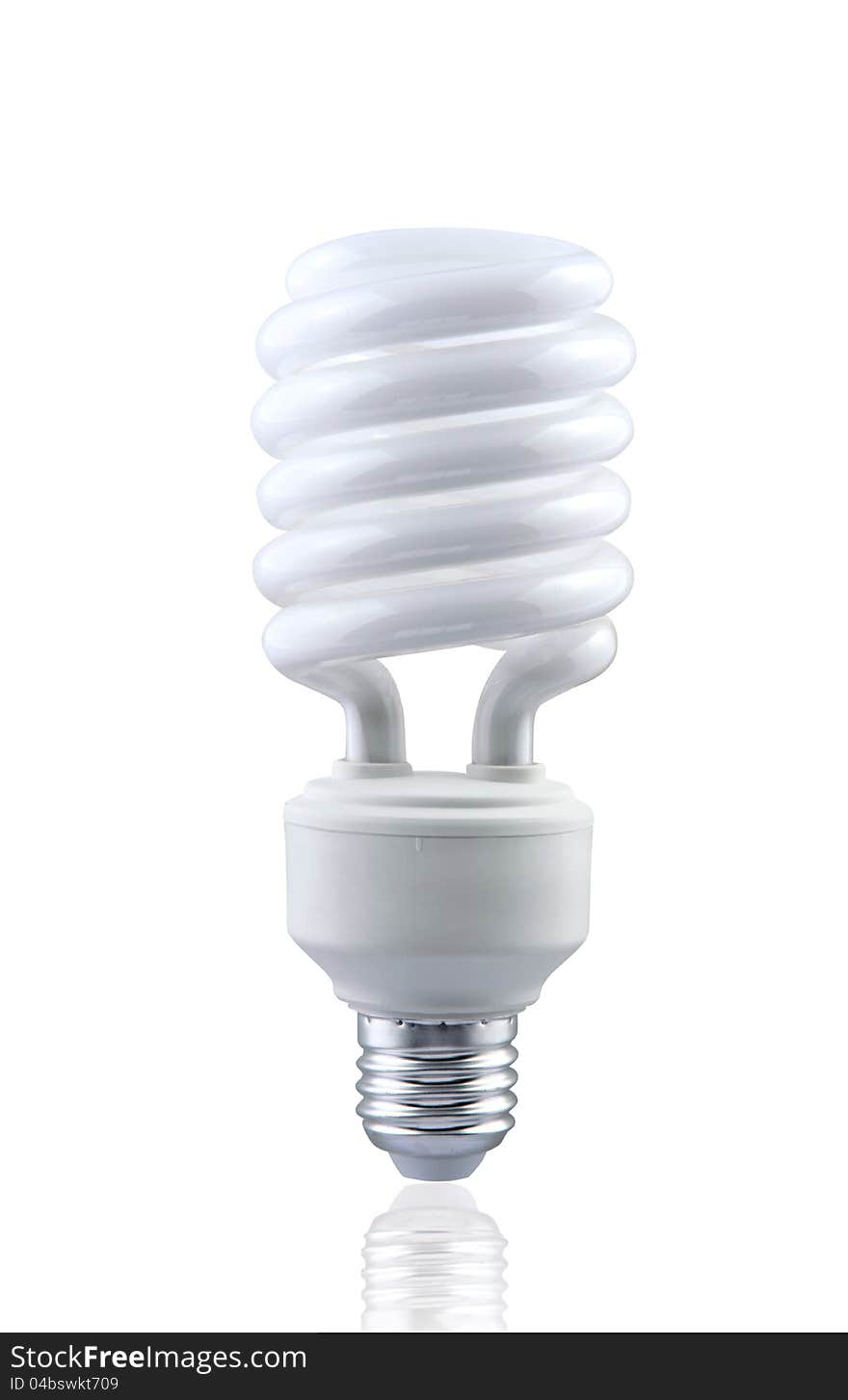 Compact Fluorescent Spiral Lightbulb