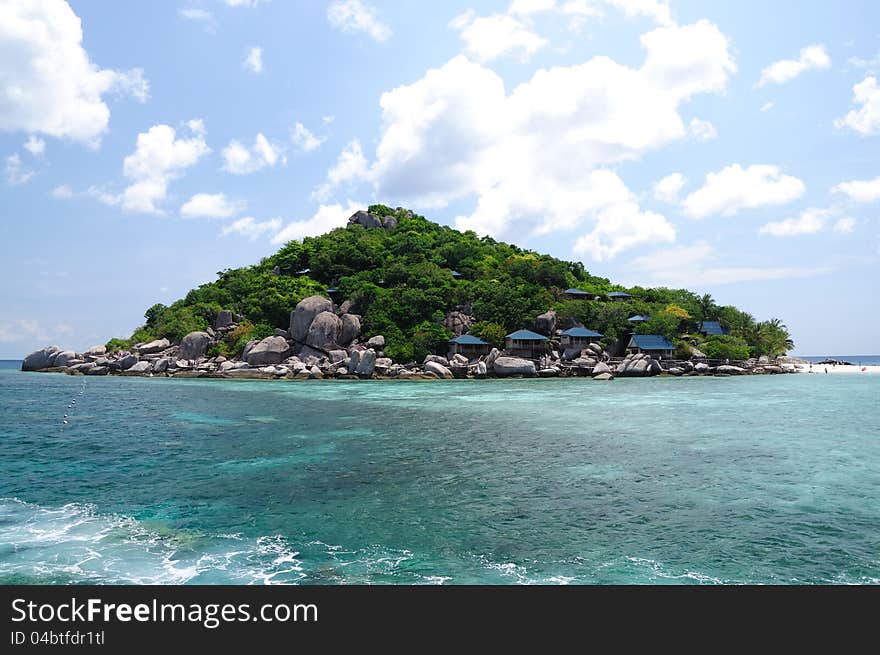 A beautiful tropical island,thailand