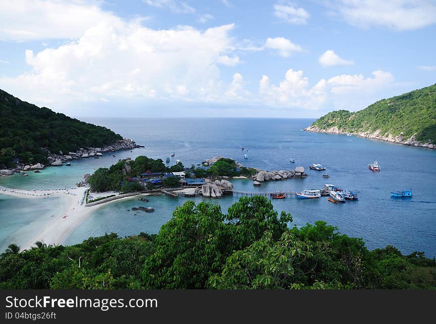 Unique beach and beautiful landscape of Nanyuan island,Thailand. Unique beach and beautiful landscape of Nanyuan island,Thailand