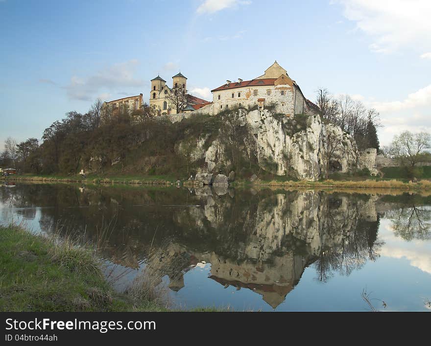 Benedictine’s Abbey in Tyniec, Poland, in first warmer beams of sunshine. Benedictine’s Abbey in Tyniec, Poland, in first warmer beams of sunshine.