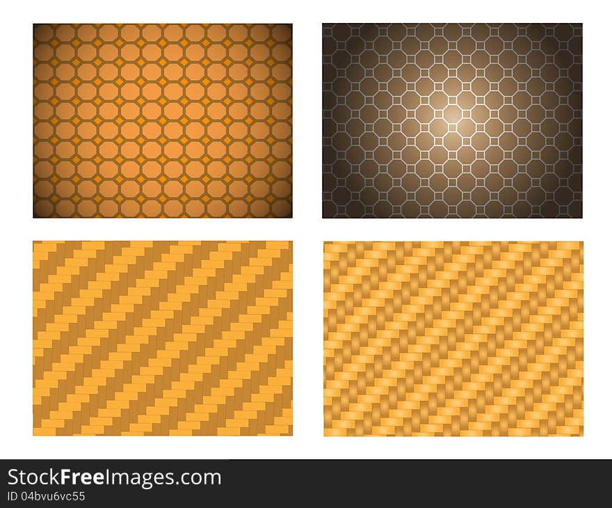 Collection Brown Vintage Background