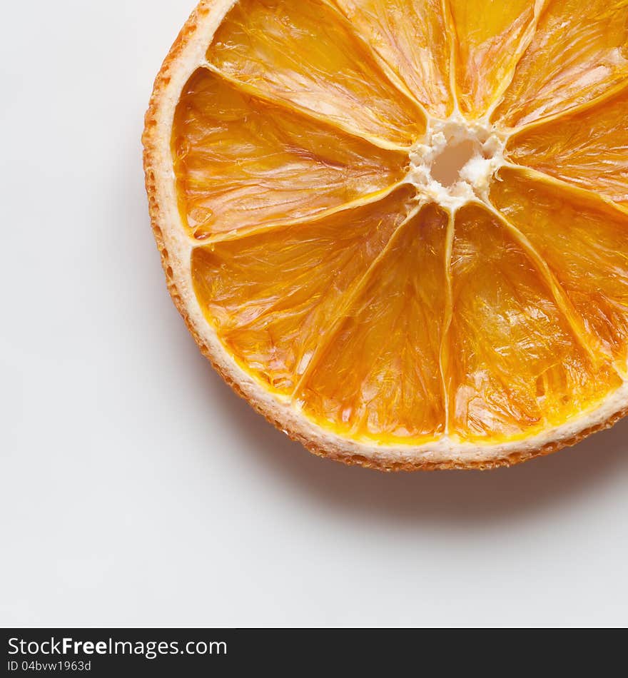 Dried orange slice