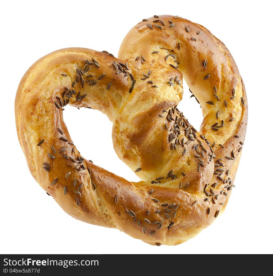 Pretzels with caraway