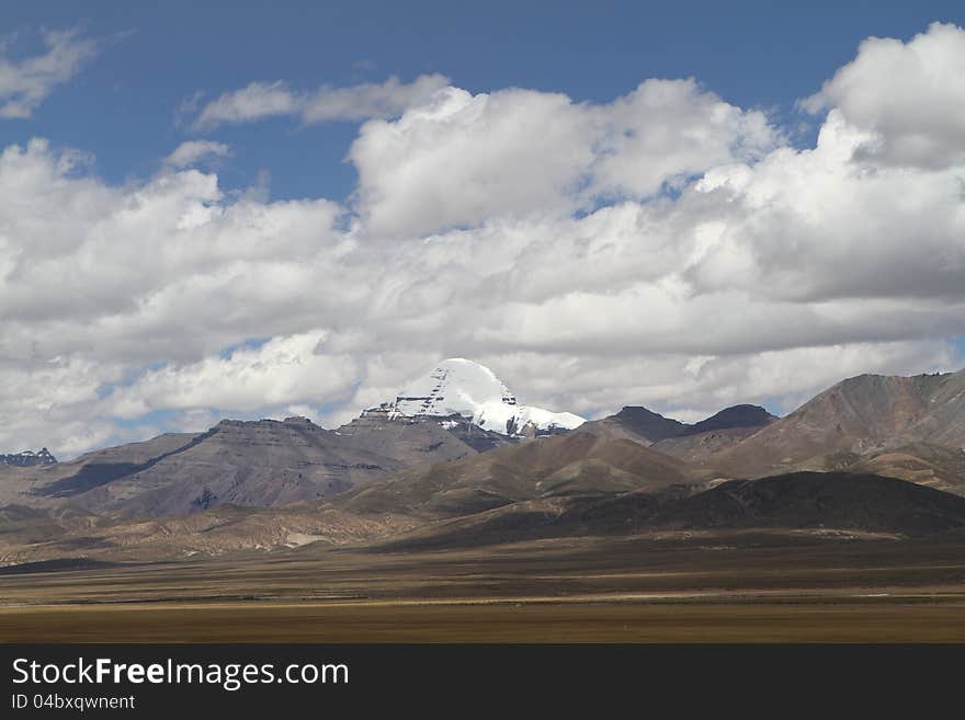 The foothills of Tibet