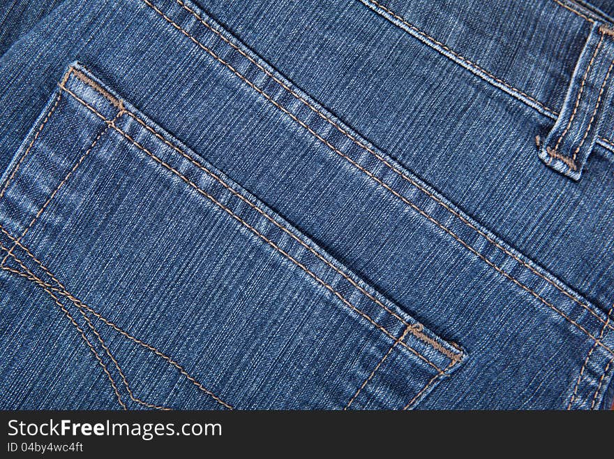 Texture of denim