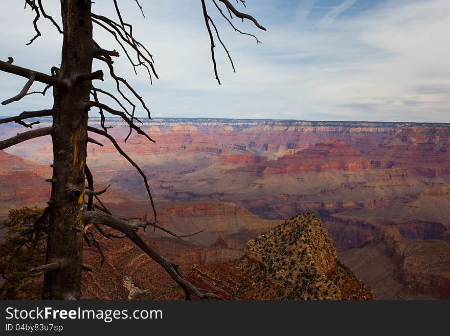 Beautiful Landscape of Grand Canyon from Desert View Point