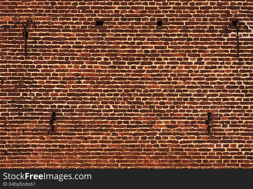 Brick wall