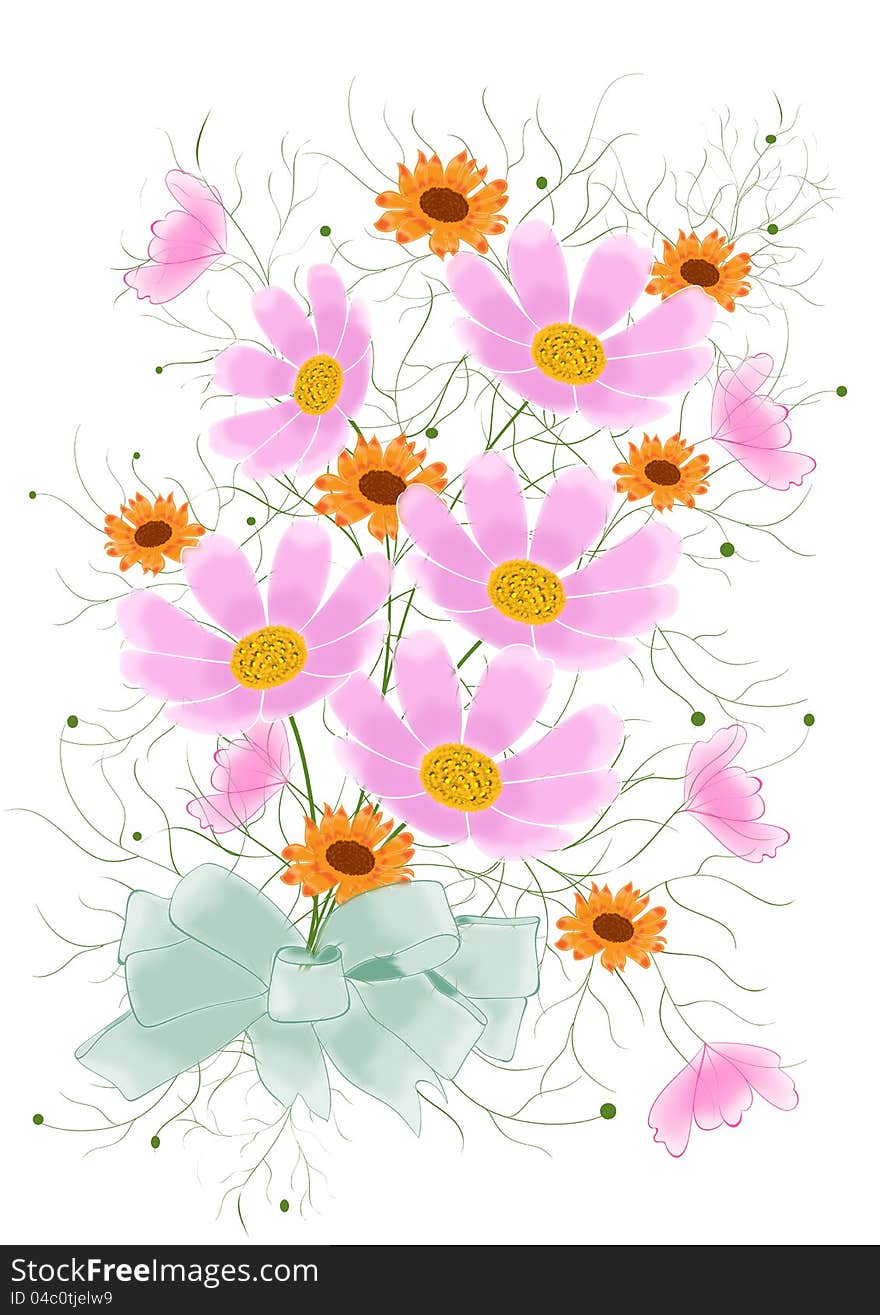 Flowers Card Design