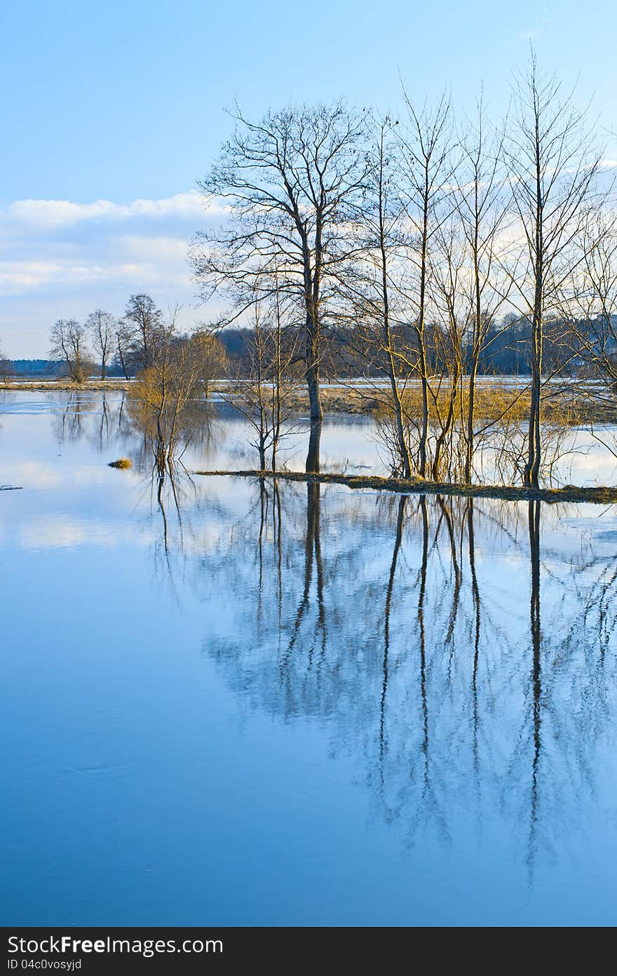 River Sukhodrev. Kaluga region. Russia. River Sukhodrev. Kaluga region. Russia.