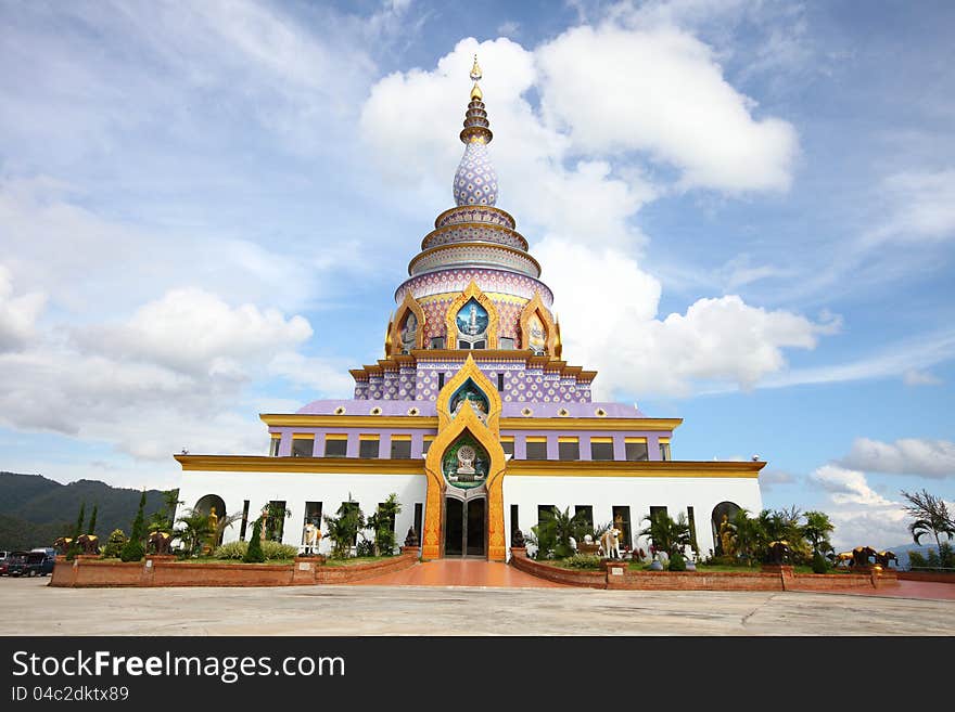 WAT THATON,The wat thai in thailand. WAT THATON,The wat thai in thailand