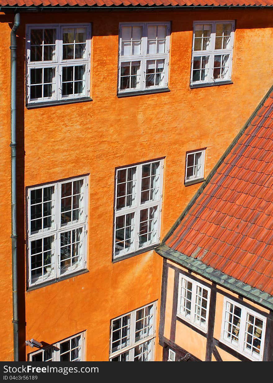 Traditional Vintage houses in the old town of Strassbourg, France