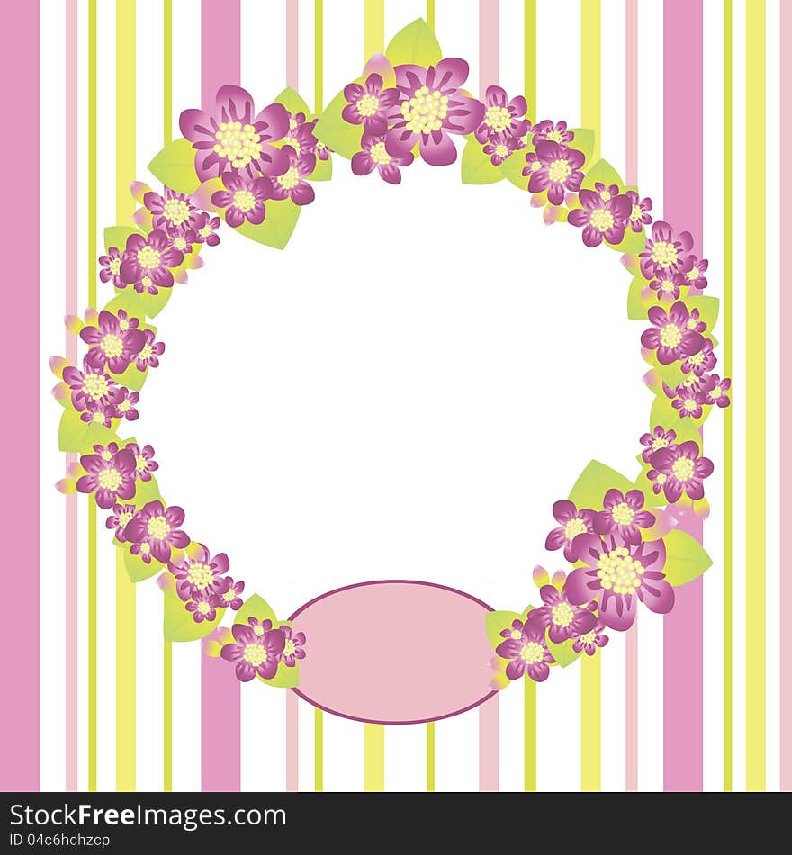 Elegance pink  background with flowers. Elegance pink  background with flowers