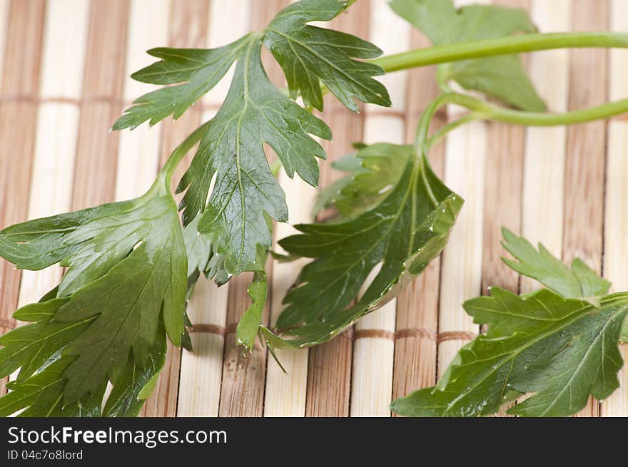 Parsley leaf