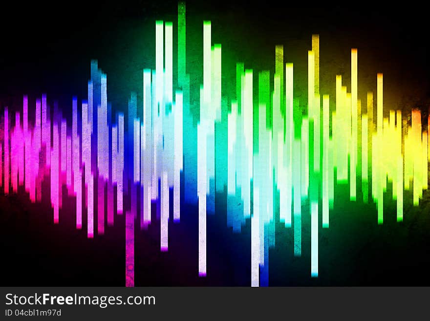 Illustration of an abstract colorful halftone background. Illustration of an abstract colorful halftone background.