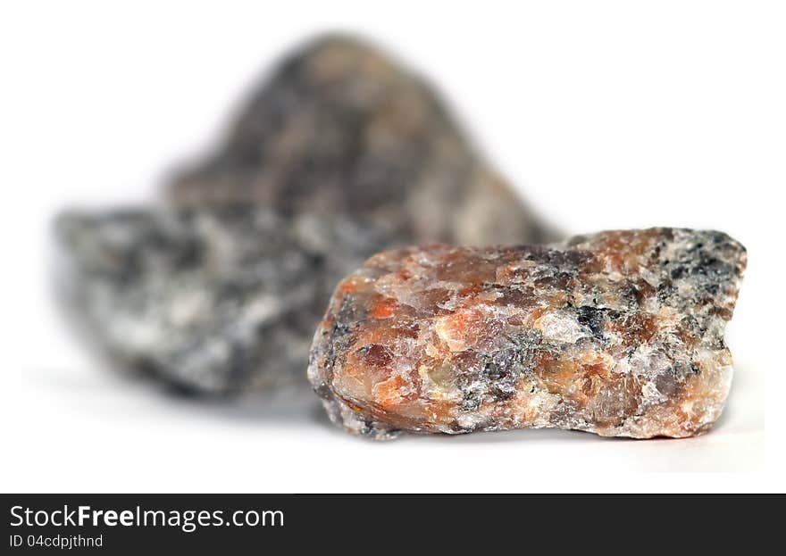 Granite is similar to the picture on a white background