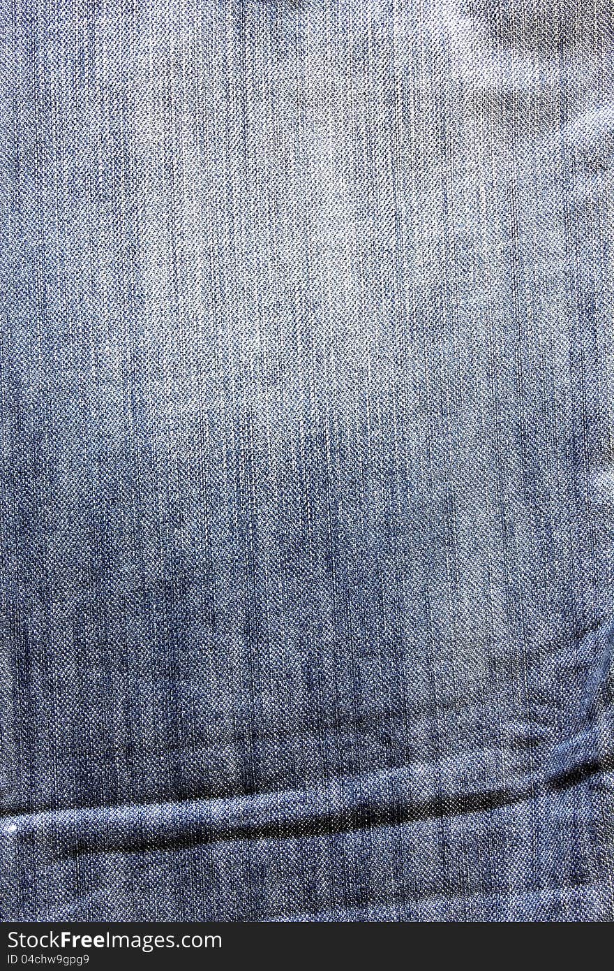 A  pattern blue Jean closeup color style