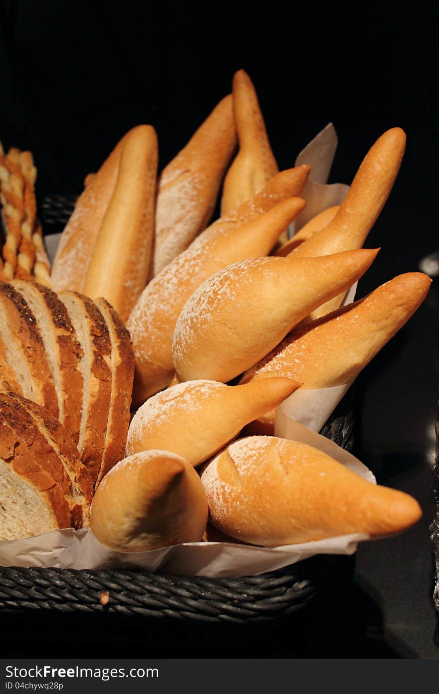 Assorted bread