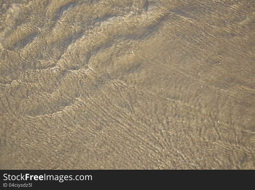 Wave on the beach