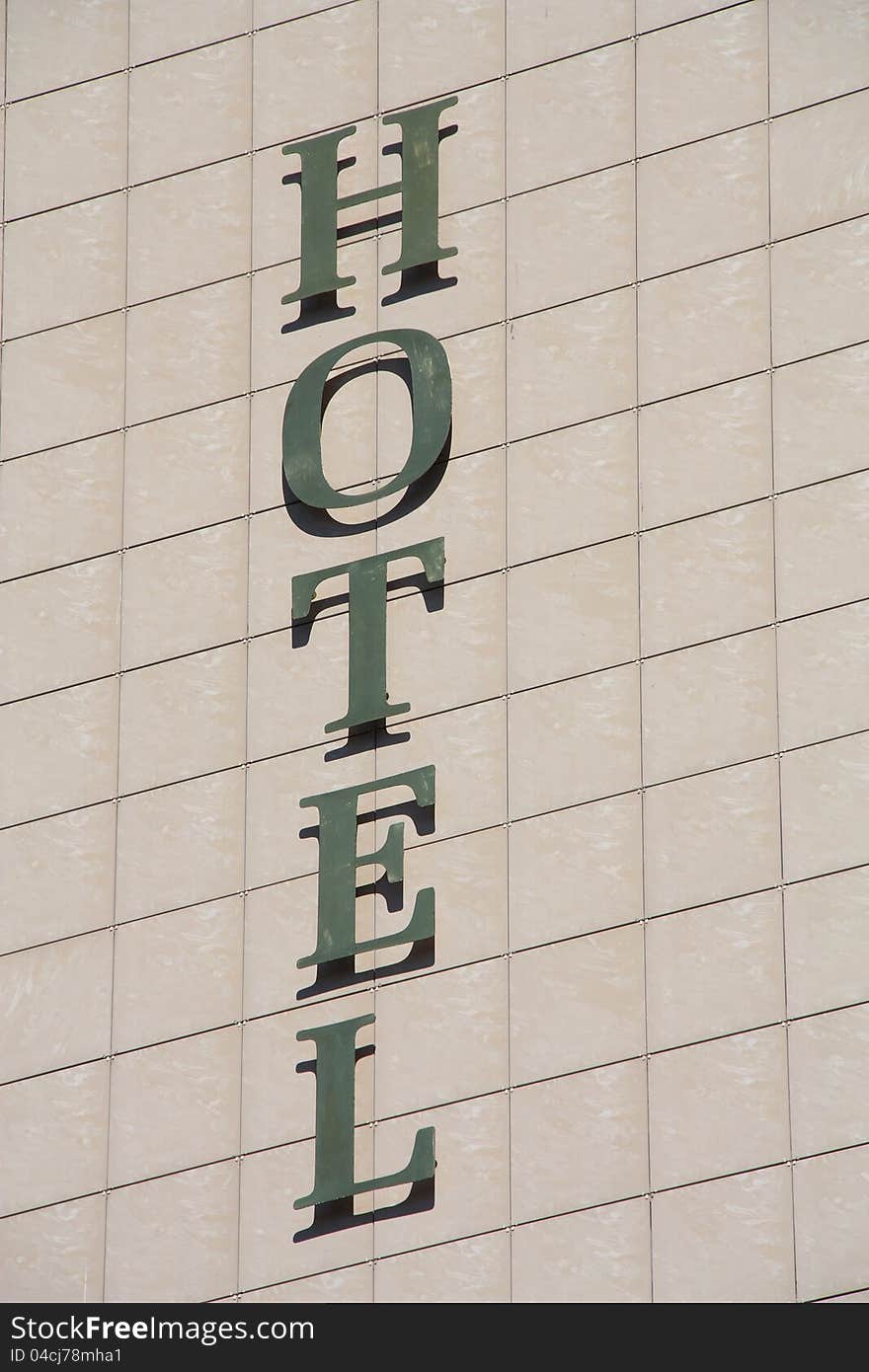 Hotel sign