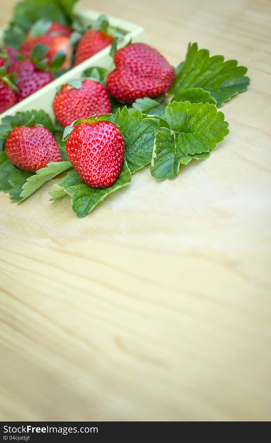 Fresh, organic, delicious strawberies on the table. Fresh, organic, delicious strawberies on the table