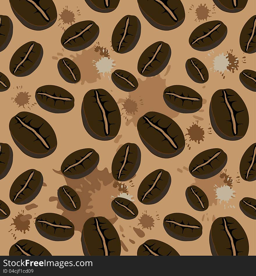 Seamless Coffee Pattern