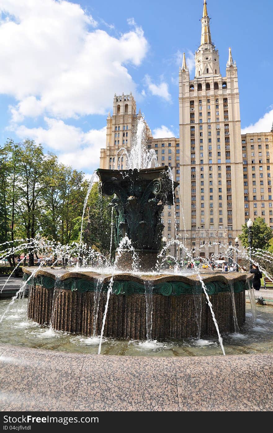 Stock Photography - building in Moscow