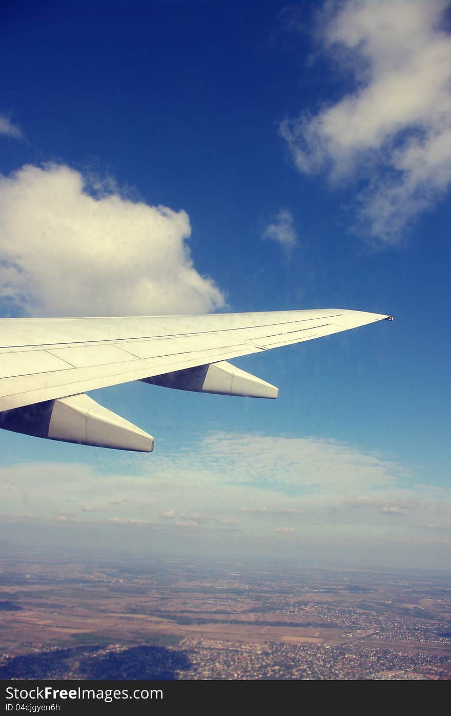 Wing Of The Aircraft