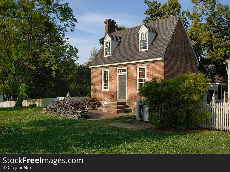 Williamsburg Colonial House